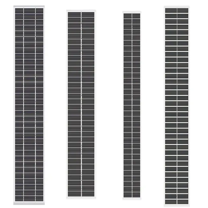 Painéis Solares Longos Personalizados
