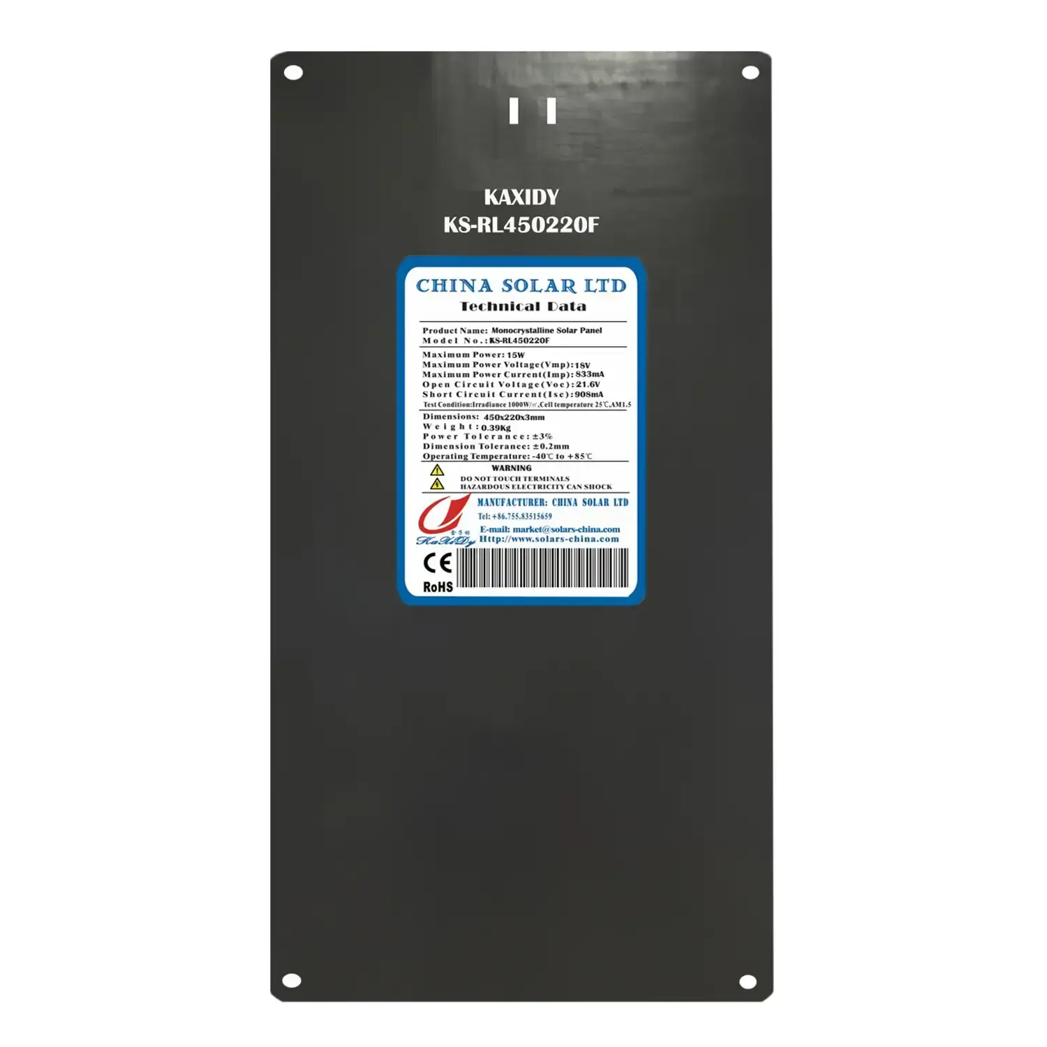 Flexível Painéis Fotovoltaico 10W