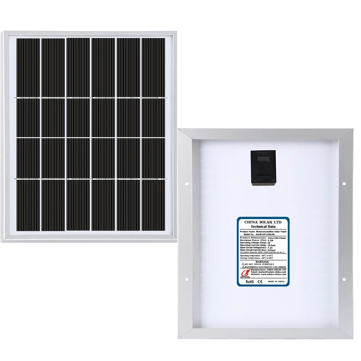 Painéis Solares Fotovoltaico 3W