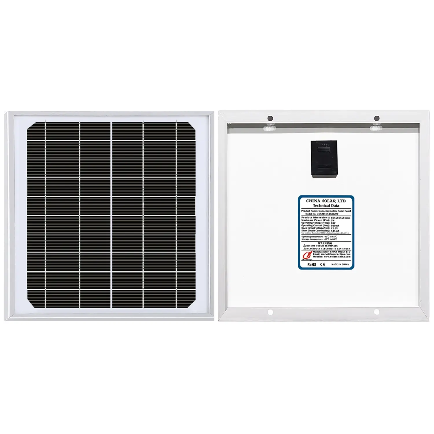 Painéis Solares Fotovoltaico 5W
