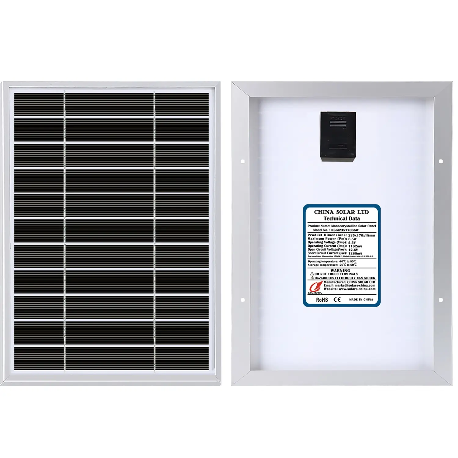 Modulo Fotovoltaico 6W