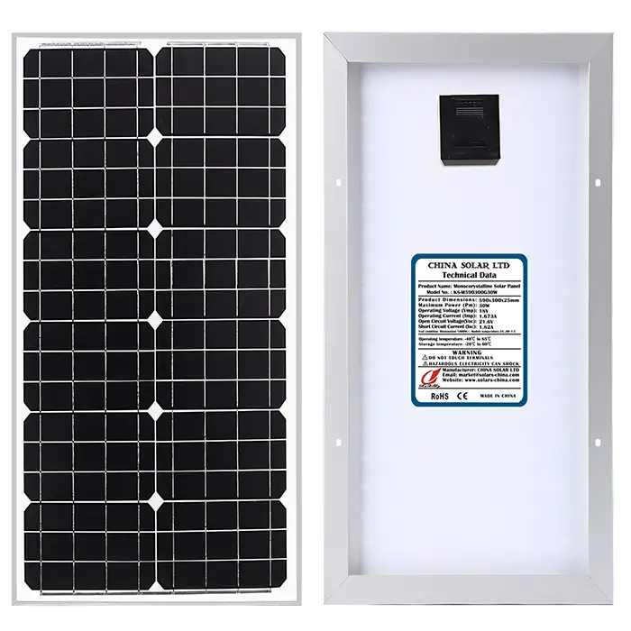 Módulo Painel Solar 30W