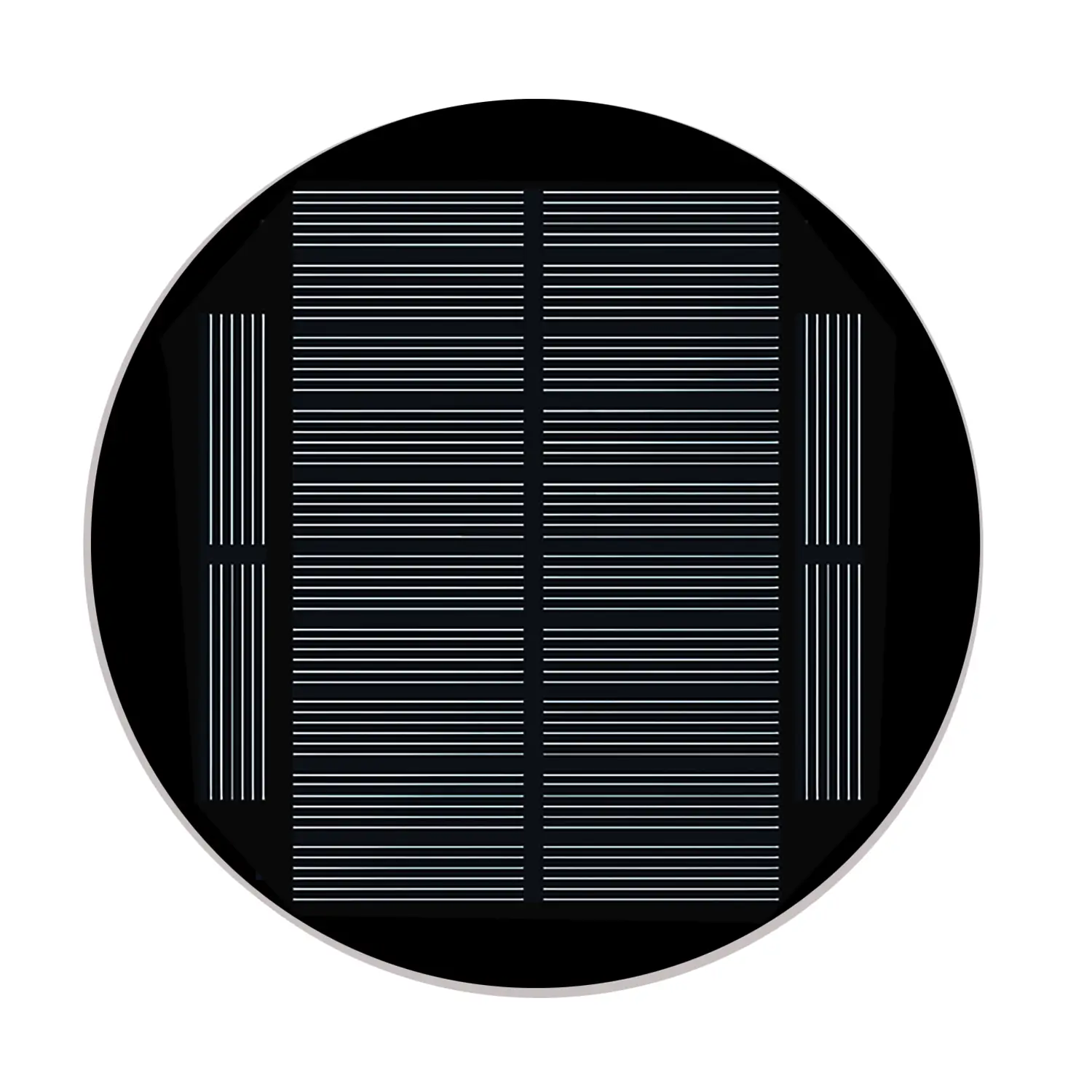Painel Solar Circular 2W 6V