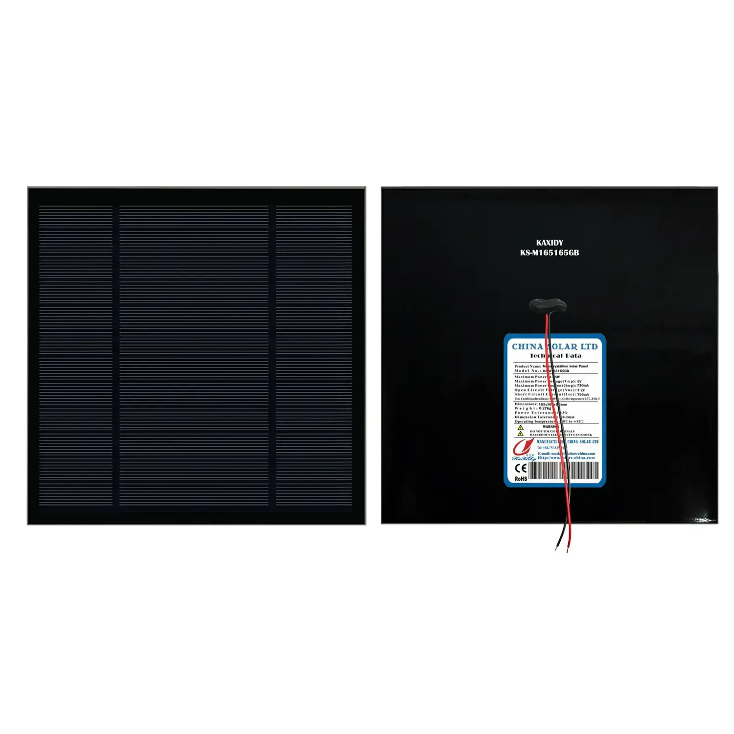Painel Solar 5W 6V