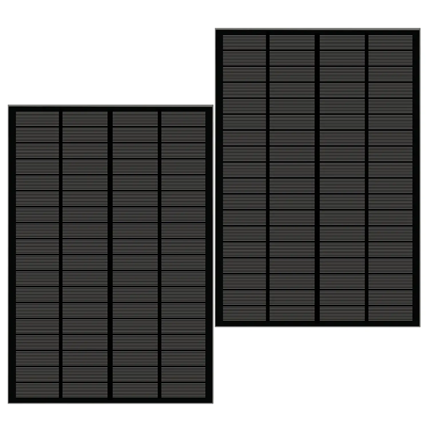 Preto Painel Solar 3W 9V
