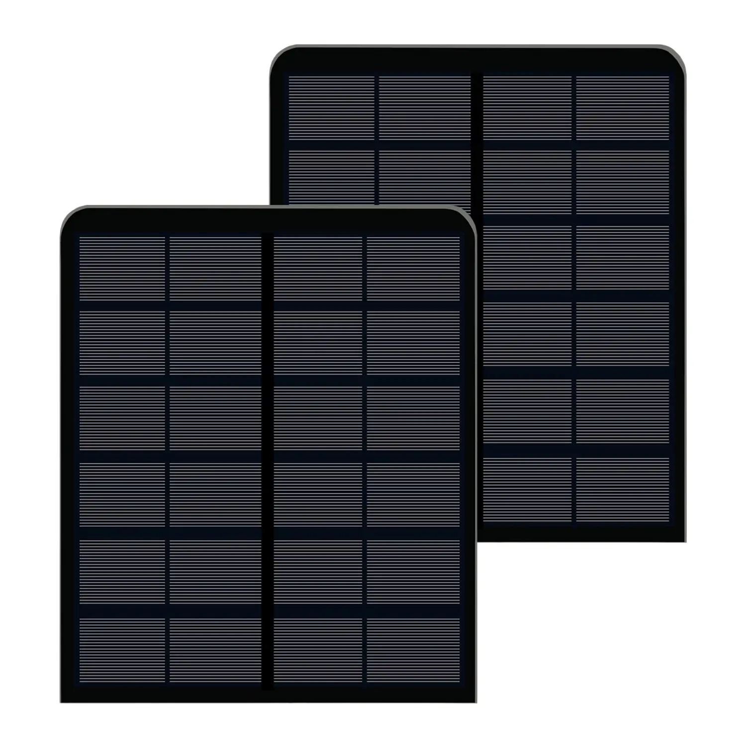 Preto Painel Solar Fotovoltaico 4W 6V