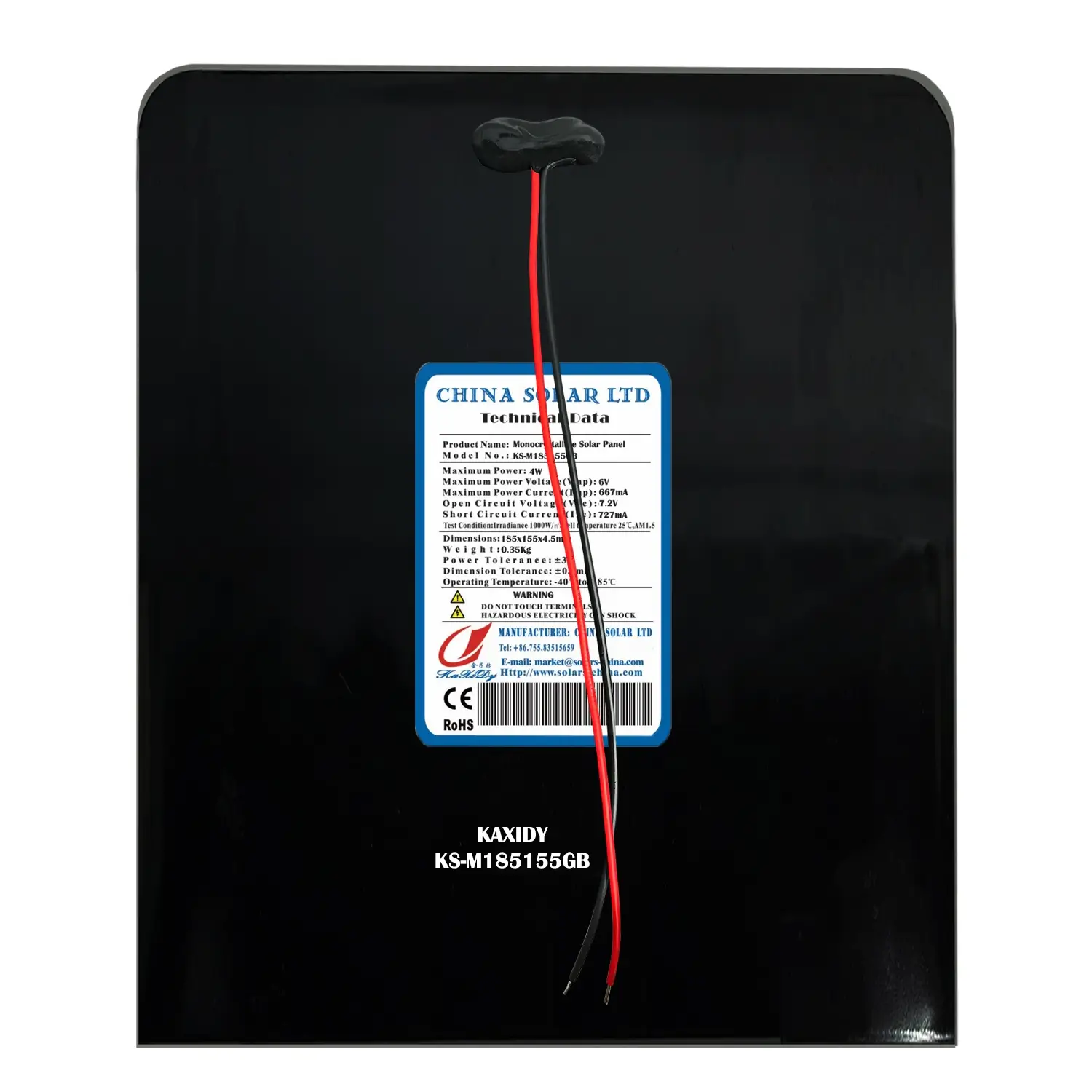 Painel Solar Monocristalino 6V
