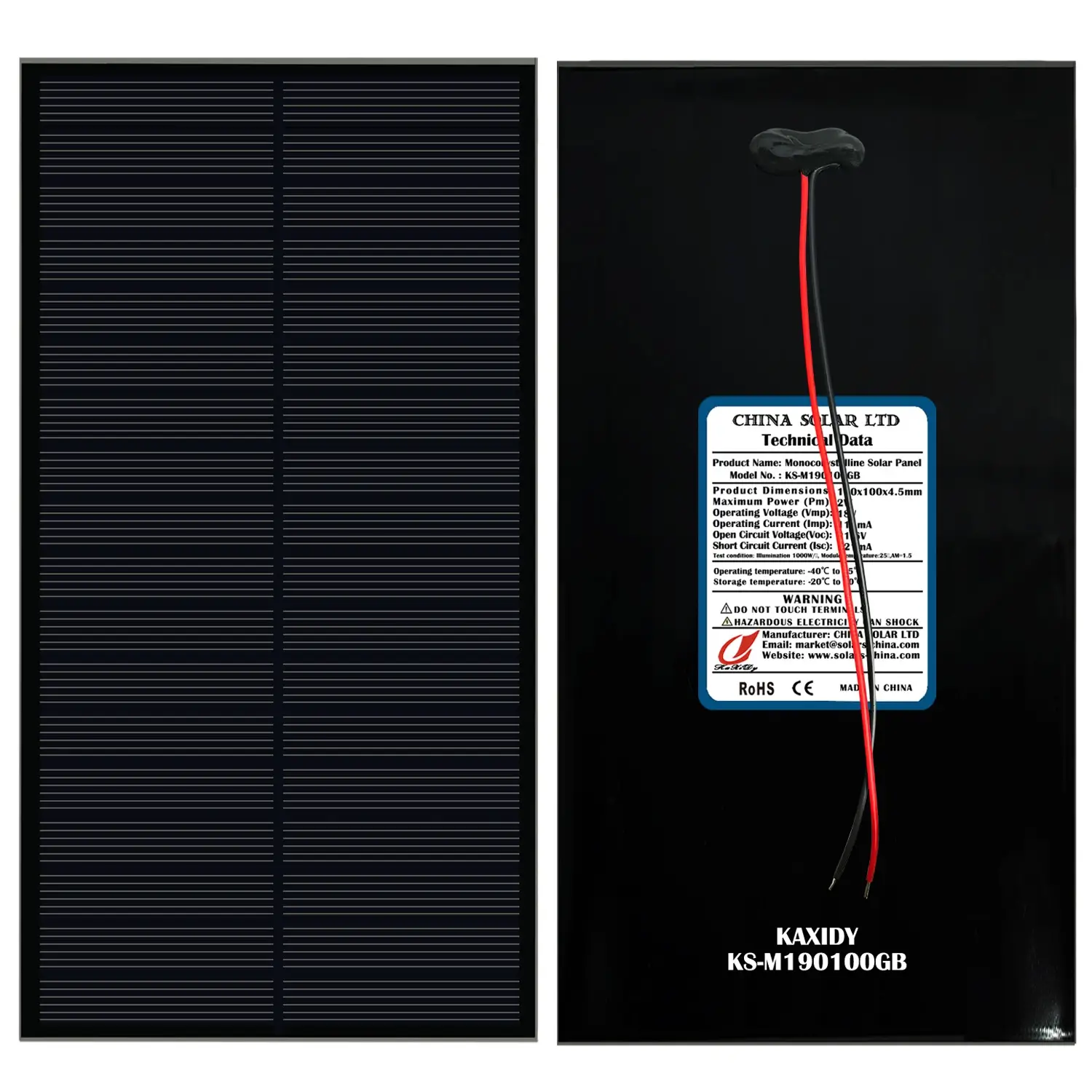 Painel Solar Fotovoltaico 2W