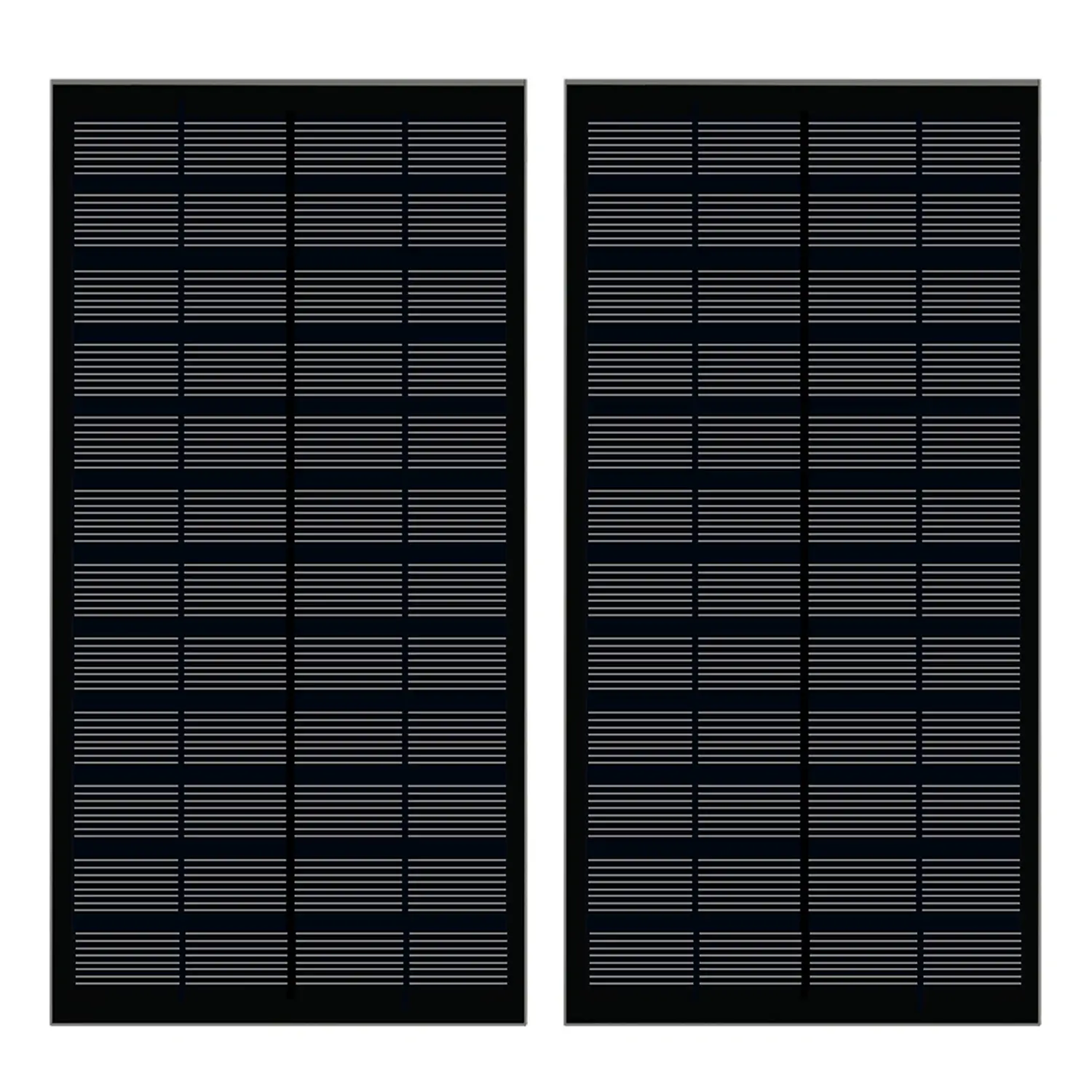 Preto Painel Solar 12V