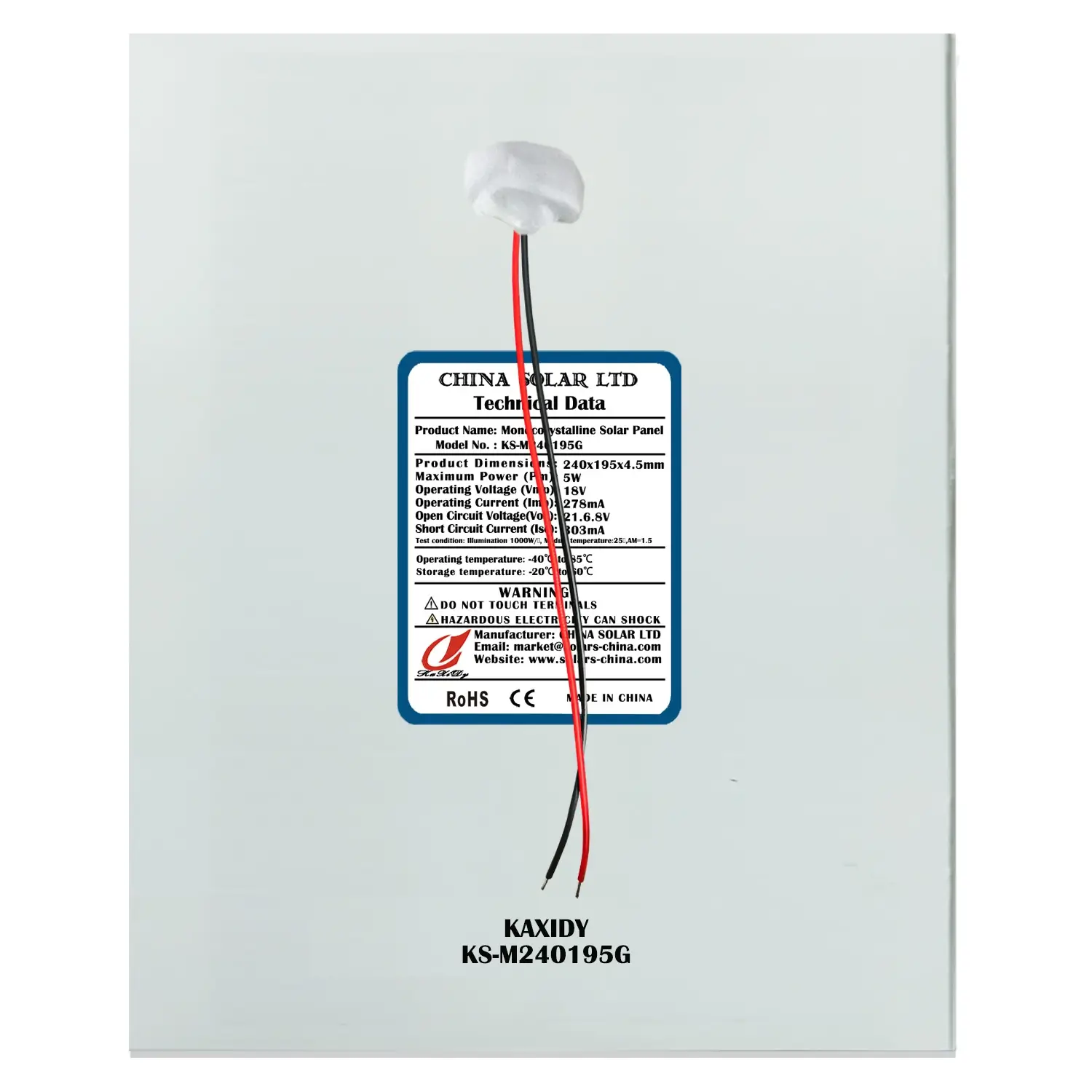 Painel Solar Fotovoltaico 5W