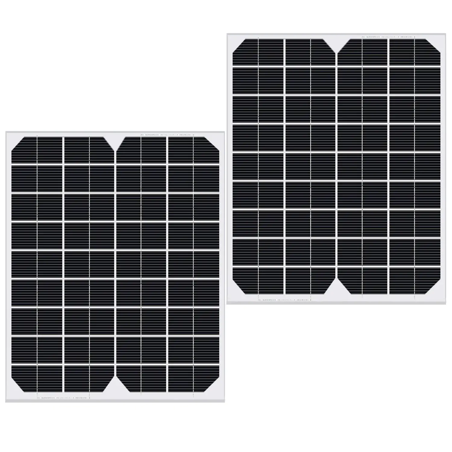 5V Painel Solar Vidro
