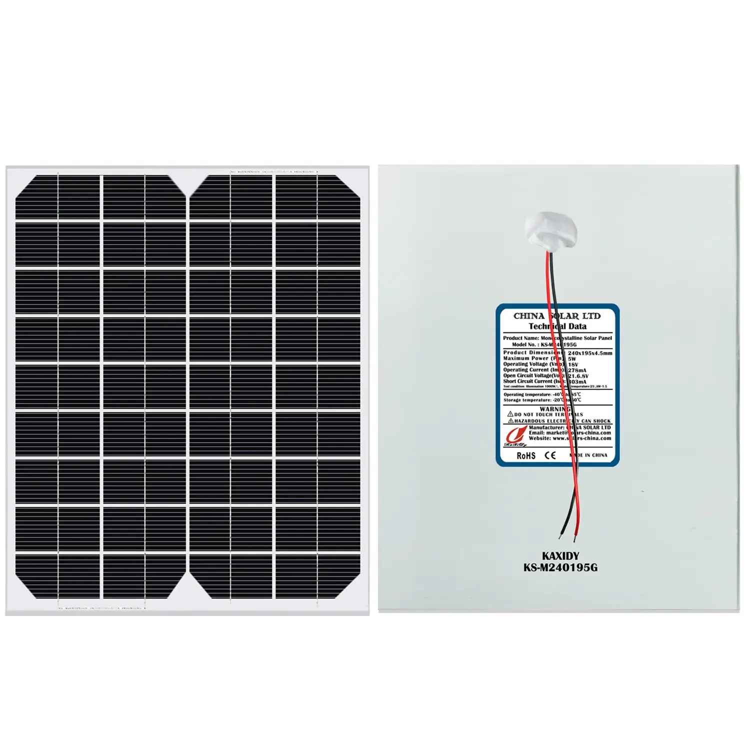 Mini Painel Solar 5W