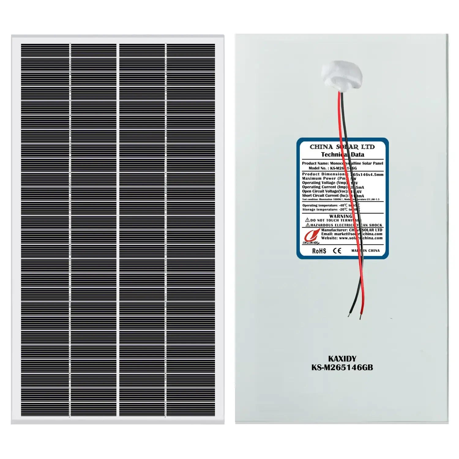 Painel Solar Fotovoltaico 5W