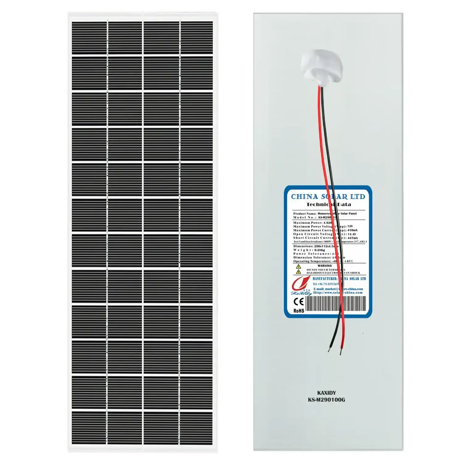 12V Mini Painel Solar