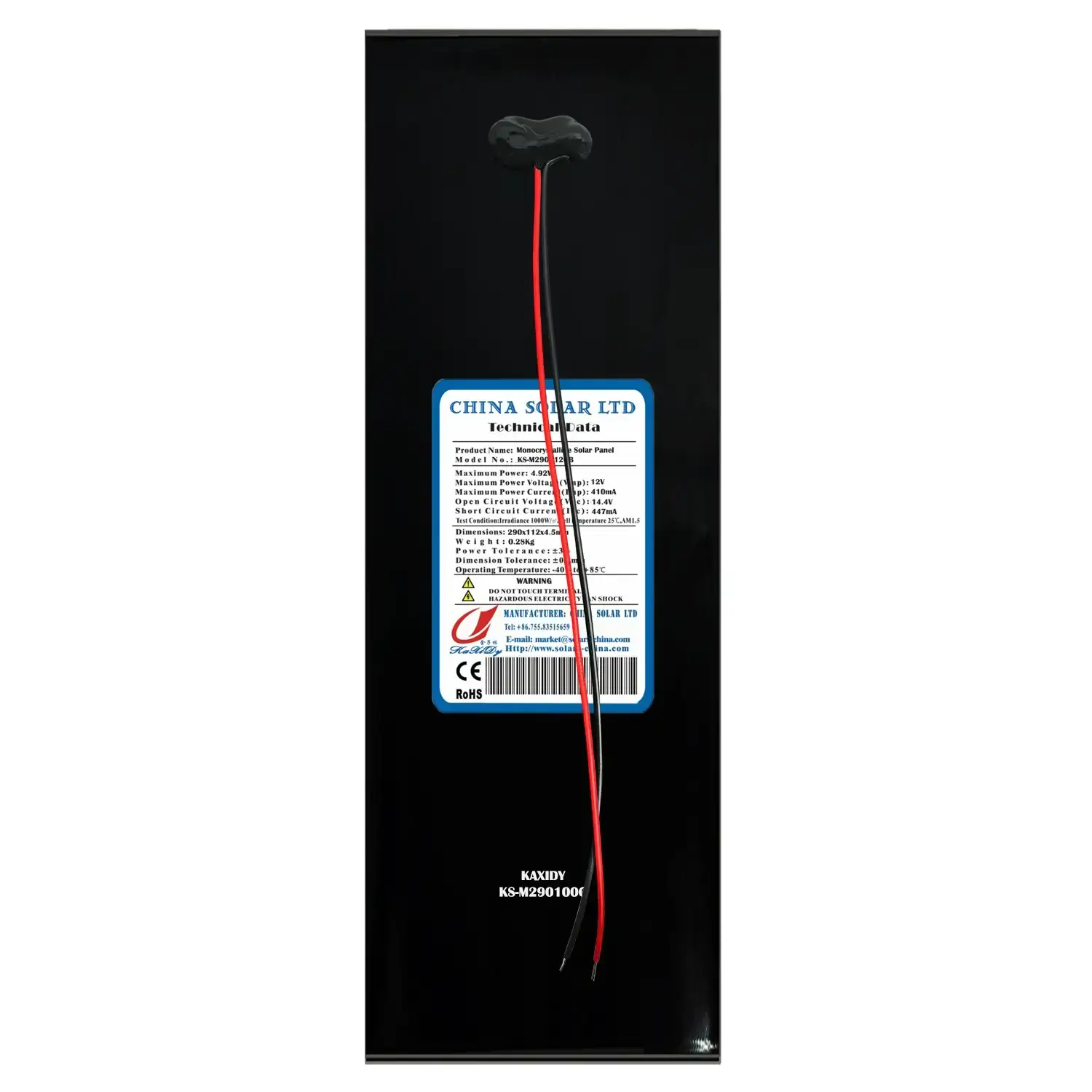 4W Painel Solar Fotovoltaico