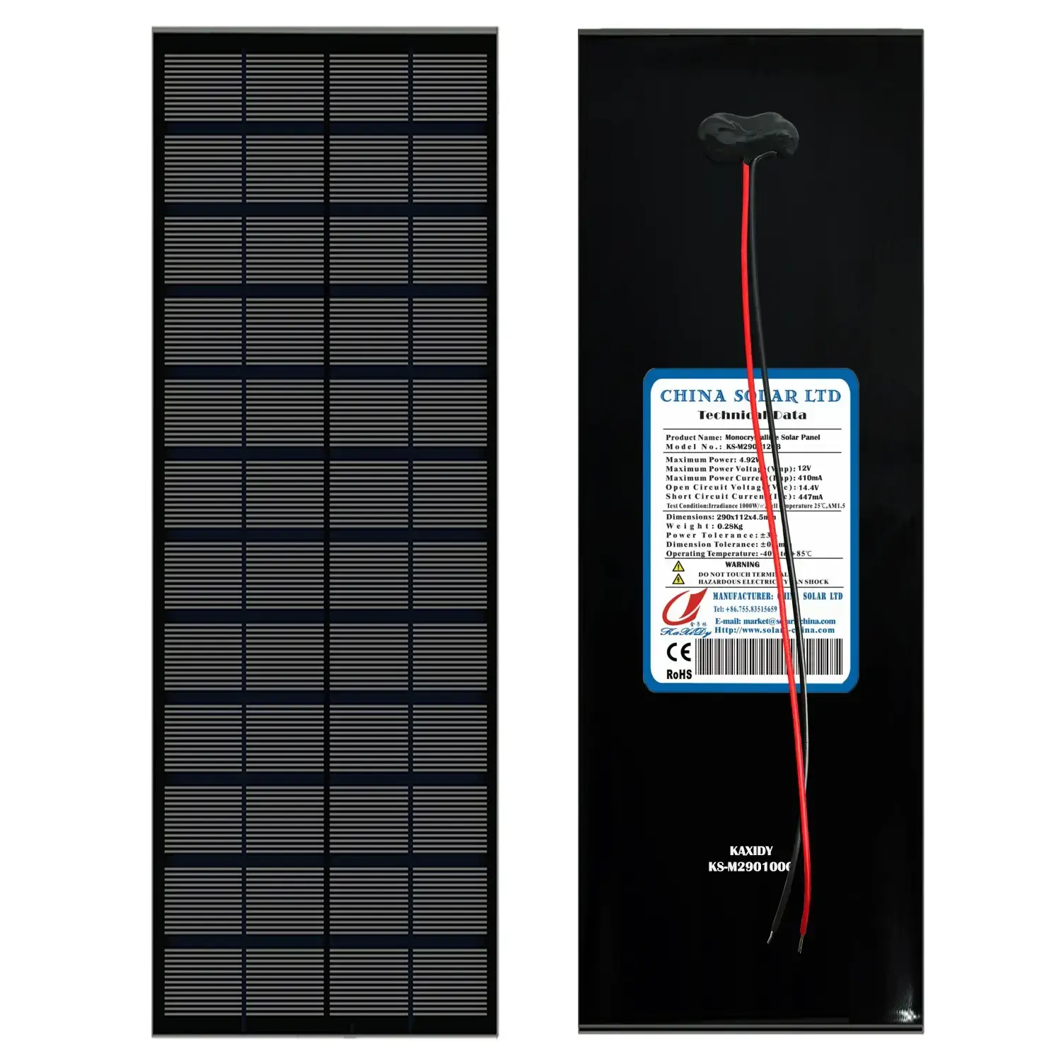Painel Fotovoltaico 12V