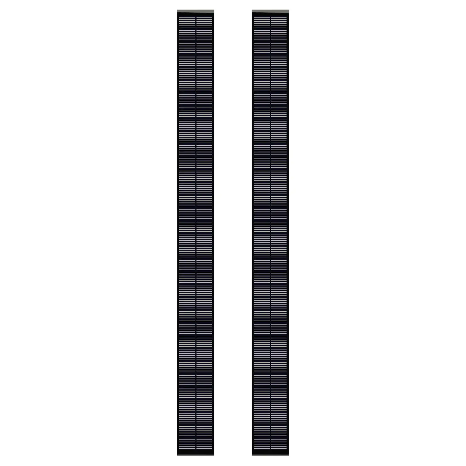 5W Preto Painel Solar Longo