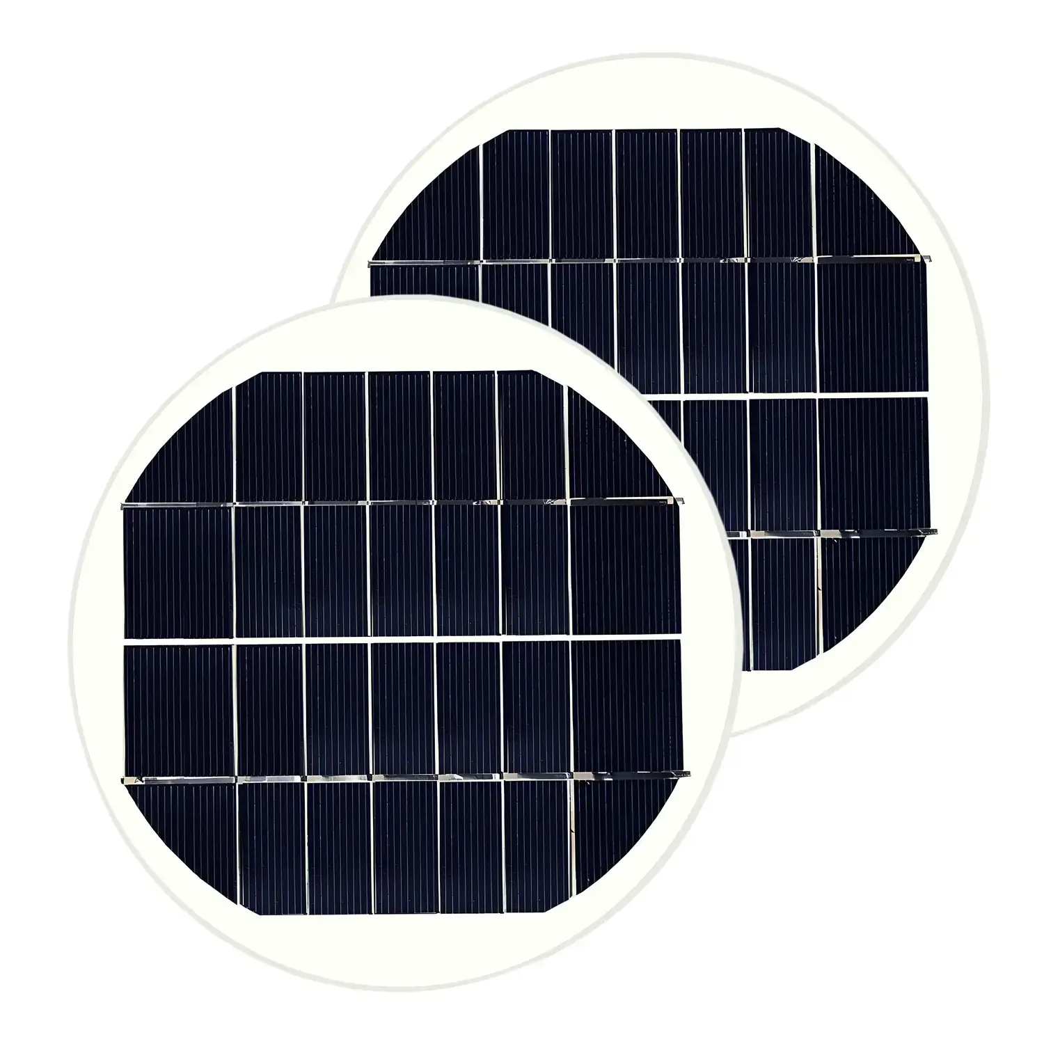 Painel Solar Circular 8V