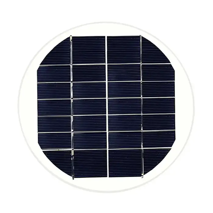 Painel Solar Circular 2W