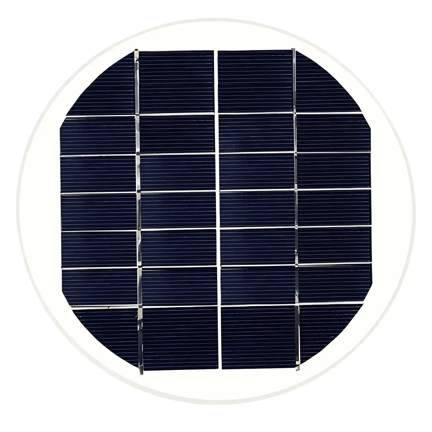 Painel Solar Redondo 2W