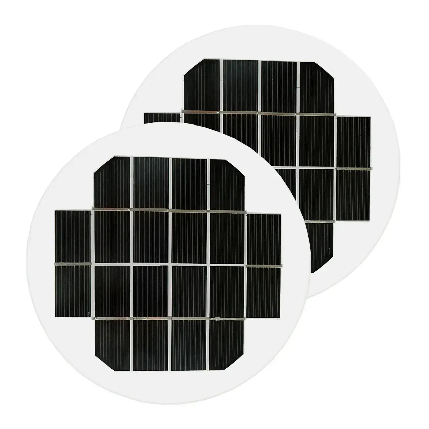 painéis solares redondos 5V