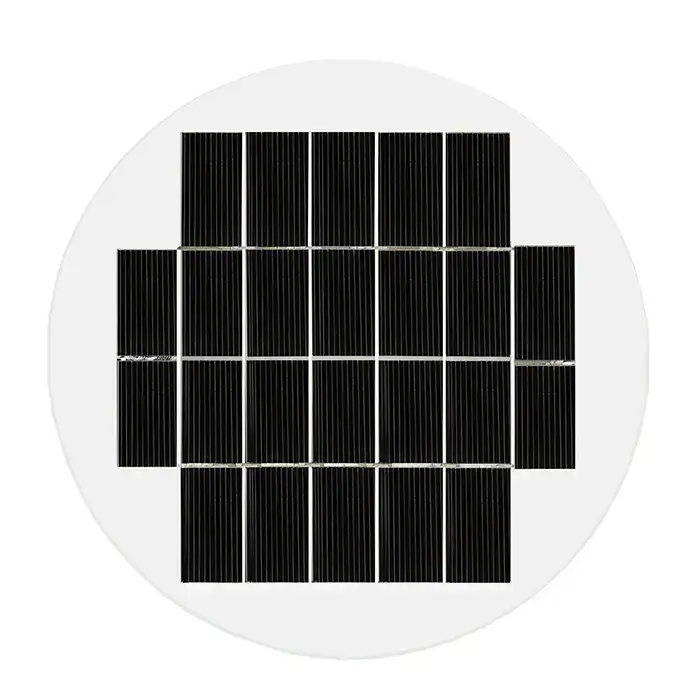 4W Painéis Solares Redondos