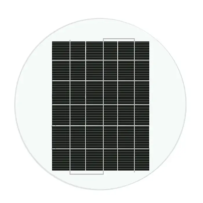 Painel Solar Circular 5W