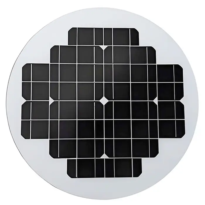 40W Painéis Solares Redondos