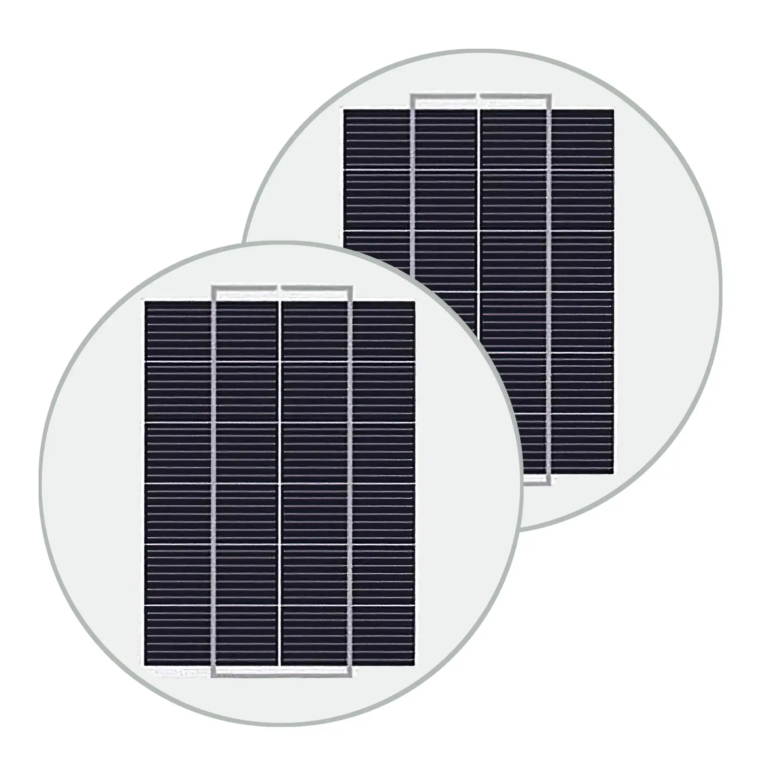 Painel Solar Redondo 6V